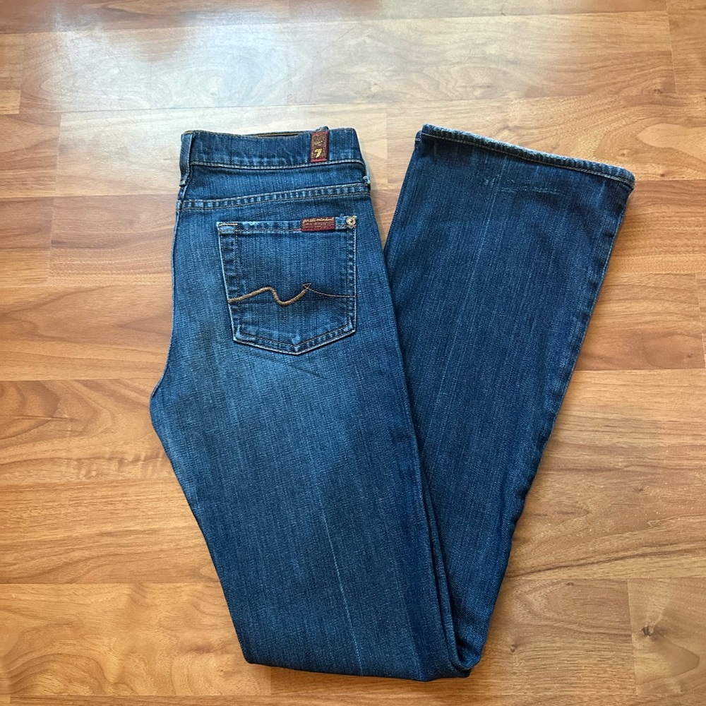 7 For All Mankind Low Rise Flare